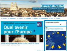 Tablet Screenshot of florent-montillot.com